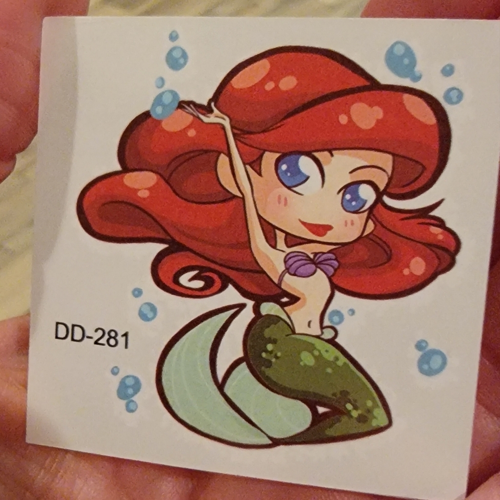 Colorful Cartoon Tattoo Set - Picture 7 of 7